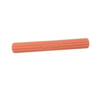 Barras de ejercicio giratorias, barra de silicona de agarre manual para adultos, fortalecedor de viaje, color naranja