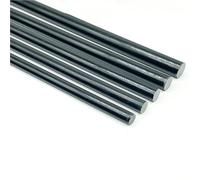 barras de fibra de vidrio 5 barras redondas de fibra de vidrio sólidas negras de 0,8 a 5 mm, 1000 mm(1.5x1000mm)