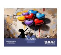 Barras de Globos Infantiles 1000 Piezas Esperanza Infantil caprichosa Set De Puzzle, Cartón Grueso-Ultra Difícil, Relajación Y Creatividad, Ocio En Casa Y Regalos 52x38cm/1000pcs