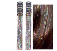 Barras de lentejuelas - 12 piezas de accesorios con lentejuelas brillantes, decoración capilar de, Per Cura Jourdiana e Pre Shampoo per Styling e Trattamento