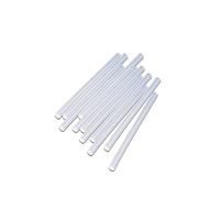 Barras de pegamento, Lote de 10-50 adhesivos termofusibles transparentes de 7 mm/11 mm for reparación de aleación.(20 Pieces,7mmx190mm)