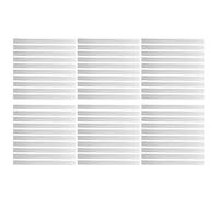 Barras de pegamento termofusible EVA transparente de alta viscosidad, 7x100 mm, kit de 60 piezas para manualidades, juguetes y electrónica