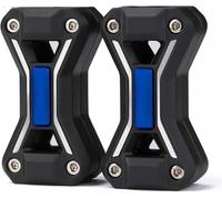 Barras de protección para Carreteras para CRF1100L para África para Twin 2013-2022 Accesorios Protector De Motor Parachoques Decoración Bloque Protectores Piezas Marco Barra(Azul)