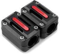 Barras de protección para Carreteras para K1600B K 1600B 1600 B 2017-2023 Bloque Decorativo Barra Choque Motor Motocicleta Protector De Parachoques(Rojo)