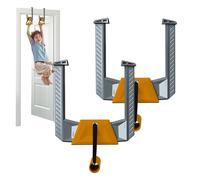 Barras de puerta para dominadas, barras de dominadas para el hogar, ligeras, compactas, antideslizantes, marcos de fitness, sin taladrar, para viajes, exteriores e interiores