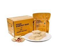 Barras de ración de alimentos de emergencia, sabor a cacahuete, pastillas de supervivencia para acampar al aire libre, emergencias, larga duración, 12 unidades