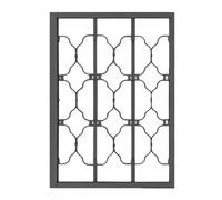 Barras de seguridad ajustables para ventana, protector deslizante para mayor seguridad en el hogar y prevención de robos