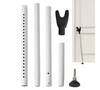 Barras De Seguridad De La Puerta - Tope De Puerta De Seguridad | Despegamento Para Puertas Correderas De Servicio Pesado, Construir De Hierro Reforzado Para Hogar, Apartamento, Habitación De Hotel