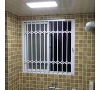 Barras de seguridad extensibles para ventana con cerradura para seguridad de niños y mascotas, barandilla antirrobo para protección del hogar