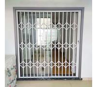 Barras de seguridad extra grandes para ventanas, rejilla plegable antirrobo para puertas correderas y ventanas de sótano, protección mejorada para el hogar