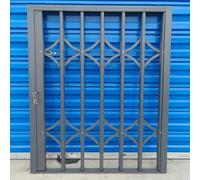 Barras de seguridad para ventanas extra anchas para niños, protectores de ventana plegables de metal para el hogar, Securi, ajustables, 50/60/70 cm, rejillas de protección deslizantes para