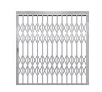 Barras de seguridad plegables para ventana con doble bloqueo, personalizables para la protección del hogar