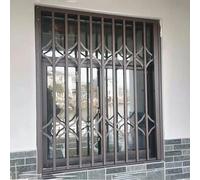 Barras de seguridad plegables para ventanas, protector de seguridad antirrobo ajustable para ventanas, tamaños de 20 a 50 pulgadas, rejilla de seguridad para niños y barricada de ventana deslizante