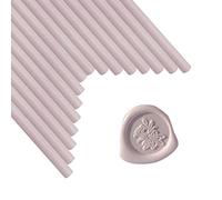 Barras de sellado de cera, ANBOSE 16 piezas Barras de cera para sellado de pistola de pegamento para sello de cera, barra de sellado de cera Sakura Pink para pistola de pegamento de 0,44 pulgadas