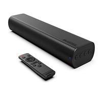 Barras de Sonido para TV de 16 Pulgadas, Barra de Sonido cinematográfica con Graves impactantes, Barra de Sonido Bluetooth para TV con Control Remoto, Altavoces de TV montables en la Pared, Barra de