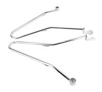 Barras De Soporte Duraderas Para Alforjas Para Triumph Bonneville T100/Thruxton 900(Plata)