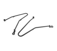 Barras de Soporte para Alforjas, Soporte de Protección de Montaje Apto para Triumph Bonneville T100 Thruxton 900powersports, Alforjas, Uds., Barras de Soporte para Alforjas (B (negro))