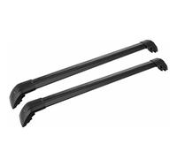 Barras de Techo 2 Uds Barras Cruzadas Baca Aluminio Bloqueables Negro Para Ford Para Escape 2020-2023 Portaequipajes de Coche