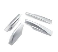 Barras De Techo 4 Piezas De Carcasa Portaequipajes para Toyota para RAV4 XA30 2006-2012, Cubierta Protectora, Reemplazo Extremo Riel Barra Equipaje Techo Techo Portaequipajes(Plata)