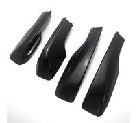 Barras De Techo 4 Piezas De Carcasa Portaequipajes para Toyota para RAV4 XA30 2006-2012, Cubierta Protectora, Reemplazo Extremo Riel Barra Equipaje Techo Techo Portaequipajes(Negro)