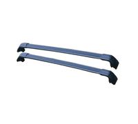 Barras de Techo Auto Barras De Techo Para Ford Para Territory 2023+ Laterales Aleación Aluminio Cruzadas Para Equipaje 2 Uds Barras Transversales(Black)