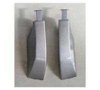 Barras de Techo Auto Para Land Para Rover Para Discovery 3 4 LR3 LR4 2004-2016 Tapa De Repuesto Para El Extremo La Barra Portaequipajes Delantera Barras Transversales(Plata)