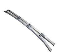 Barras de Techo Auto Portaequipajes Con Riel Lateral De Aluminio 2 Uds Apto Para Toyota Para RAV4 2026 Barras Transversales(Plata)
