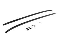 Barras de Techo Auto Portaequipajes Con Rieles Laterales Elevados De Aluminio Negro 2 Uds Apto Para CRV 2017-2022 Para Techo Carga Barras Transversales
