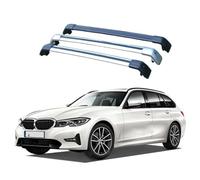 Barras de Techo Baca de Coche para BMW 3-Serie, 5-dr Immobilien, 2020 2021 2022 2023 G21 Barras Transversales Aluminio 2 Piezas,C