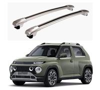 Barras de Techo Baca de Coche para Hyundai Casper 2021 2022 Barras Transversales Aluminio 2 Piezas,A