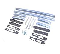 Barras de Techo Barra De Raíles De Techo para Citroen para C4 para Aircross 2013 2014 2015 2016 2017 2018 2019 2020 2021 2022 2023 Negro O Plateado Auto Portaequipajes(Plata)