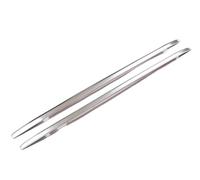 Barras De Techo Barras De Techo para Macan 2019 2020 2021 2022 2023 2024 2025, Barras Rieles Aleación Aluminio, Portaequipajes, Superiores Barras Techo Coche(Plata)