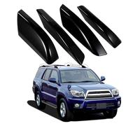 Barras de Techo Cubierta para Portaequipajes De Coche Compatible con para Toyota para 4Runner 4WD N210 2003 2004 2005 2006 2007 2008 2009 Auto Portaequipajes(Black a Set)
