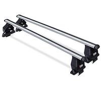 Barras de techo de aluminio para Nissan Terrano de 2 a 5 puertas, de 1995 a 2005