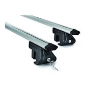 Barras de Techo GREEN VALLEY TRAX para Railing Estándar | Aluminio | 90 kg | Antirrobo | 120cm