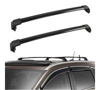 Barras de Techo para H-ond CRV 2002-2006 2007-2011 2012-2016 2017-2021 2023, Portaequipajes Aluminio Transversales Baca, Anti-Robo Par Negro dedicado Barras 2 Piezas,2012-2016