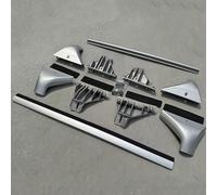 Barras de Techo para Nissan X-Trail T33 2020 2021 2022 2023 2024, Portaequipajes Aluminio Transversales Baca, Par Negro dedicado Barras Anti-Robo Negro Plata,Silver