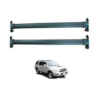 Barras de Techo para Toyota 4Runner 2003-2009 Without Lock, 2 Barras Transversales de Aluminio Portaequipajes Montaje en Rieles del Techo Accesorio