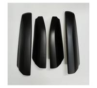 Barras De Techo para Toyota para Highlander 2009 2010 2011 2012 2013 4 Piezas ABS Portaequipajes Barra Riel Extremo Protección Cubierta Carcasa Barras Techo Coche(Matte Black 4pcs)