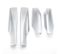 Barras de Techo Para Toyota Para RAV4 Para XA30 2006-2012 4 Piezas Cubierta Protectora Carcasa Portaequipajes Techo Delantero Y Trasero Barra De Equipaje Extremo Barras de Techo Portaequipajes(Plata)