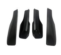 Barras de Techo Para Toyota Para RAV4 Para XA30 2006-2012 4 Piezas Cubierta Protectora Carcasa Portaequipajes Techo Delantero Y Trasero Barra De Equipaje Extremo Barras de Techo Portaequipajes(Negro)