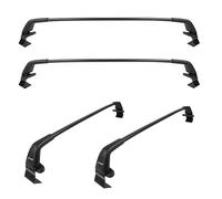 Barras de techo polar Inspiración para Renault Clio V desde 2019 - Acero - Fijación estándar sobre pellizco de puerta - 99,2 cm - Hasta 60 kg - Barras de techo premontadas