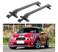 Barras de Techo Portaequipajes Barras Transversales para Mi-ni Cooper S R56 2006-2013 Portaequipajes Barras Transversales Aluminio