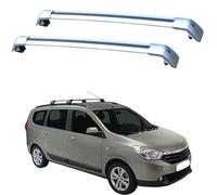 Barras de Techo Portaequipajes para Dacia LODGY 5 Door MPV 2012-2021 Barras Transversales Aluminio Baca de Coche Barras Transversales 2 Piezas,A