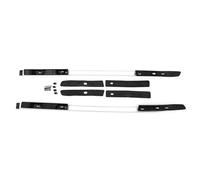 Barras De Techo Portaequipajes para Mitsubishi L200 para Triton 2007-2024, Barras Portaequipajes, Rieles Transversales Superiores, Cajas De Carga Aluminio Portaequipajes Techo(Black)
