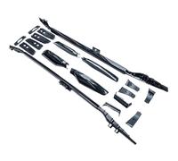 Barras De Techo Portaequipajes para Toyota para Land para Cruiser para Prado 150 2010-2023 Barra Rieles Aleación Aluminio Barras Portaequipajes Barra Superior Cajas Barras Transversales(Negro)