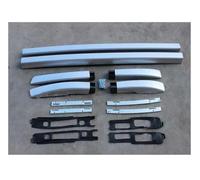 Barras De Techo Portaequipajes/Riel De Techo para Mitsubishi para ASX 2013 2014 2015, Portaequipajes, Perforador Gratis Baca Coche Universal(Plata)