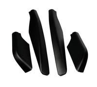 Barras De Techo Tapa De Extremo Riel Barra Techo Negra 4 Piezas para Mitsubishi para Pajero V80 2009-2018 Baca Coche Universal