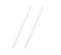 Barras de vidrio de borosilicato mezcladas reutili Varilla agitadora de vidrio de borosilicato de 0,3 x (6-12) pulgadas, paquete de 10 for ciencia y cocina(0.3x6inch)