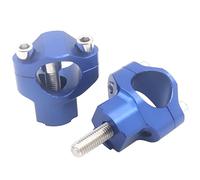 Barras Elevadoras Abrazadera Montaje elevadores Manillar Motocicleta 1 1/8" 28 mm para XCW para XCFW para EXCF 125 150 200 250 300 350 450 500 525 Abrazadera Manillar(Blue)
